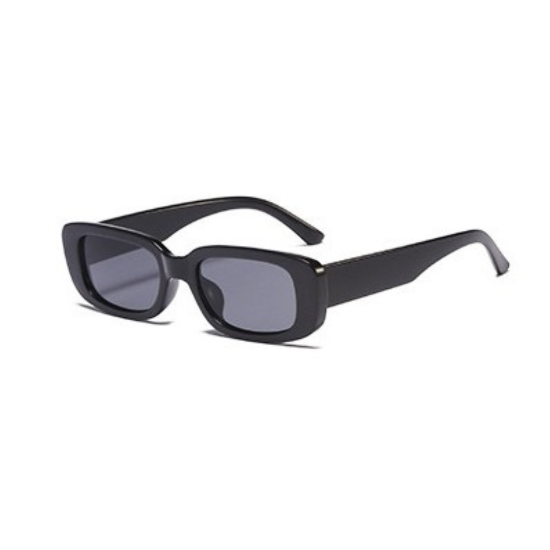 Rechteckige Vintage-Sonnenbrille