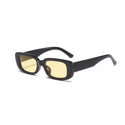 Rechteckige Vintage-Sonnenbrille