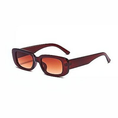Rechteckige Vintage-Sonnenbrille