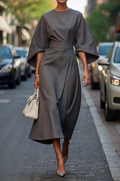 Eleganztes Kleid mit Laternenärmeln