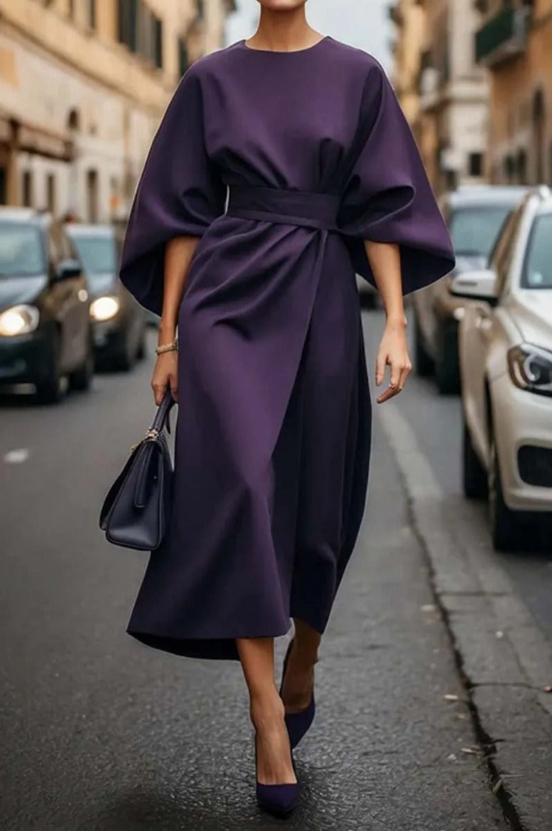 Eleganztes Kleid mit Laternenärmeln